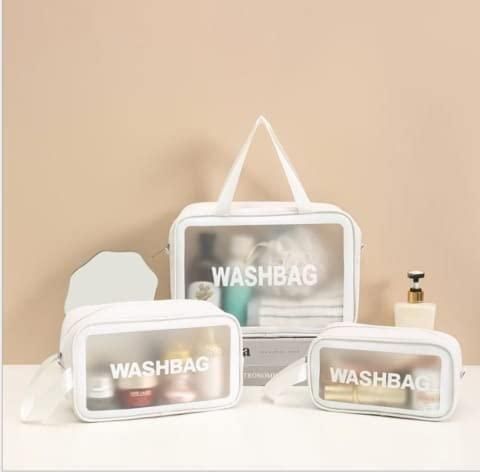 Waterproof Toiletry Travel Bags (Combo of 3)