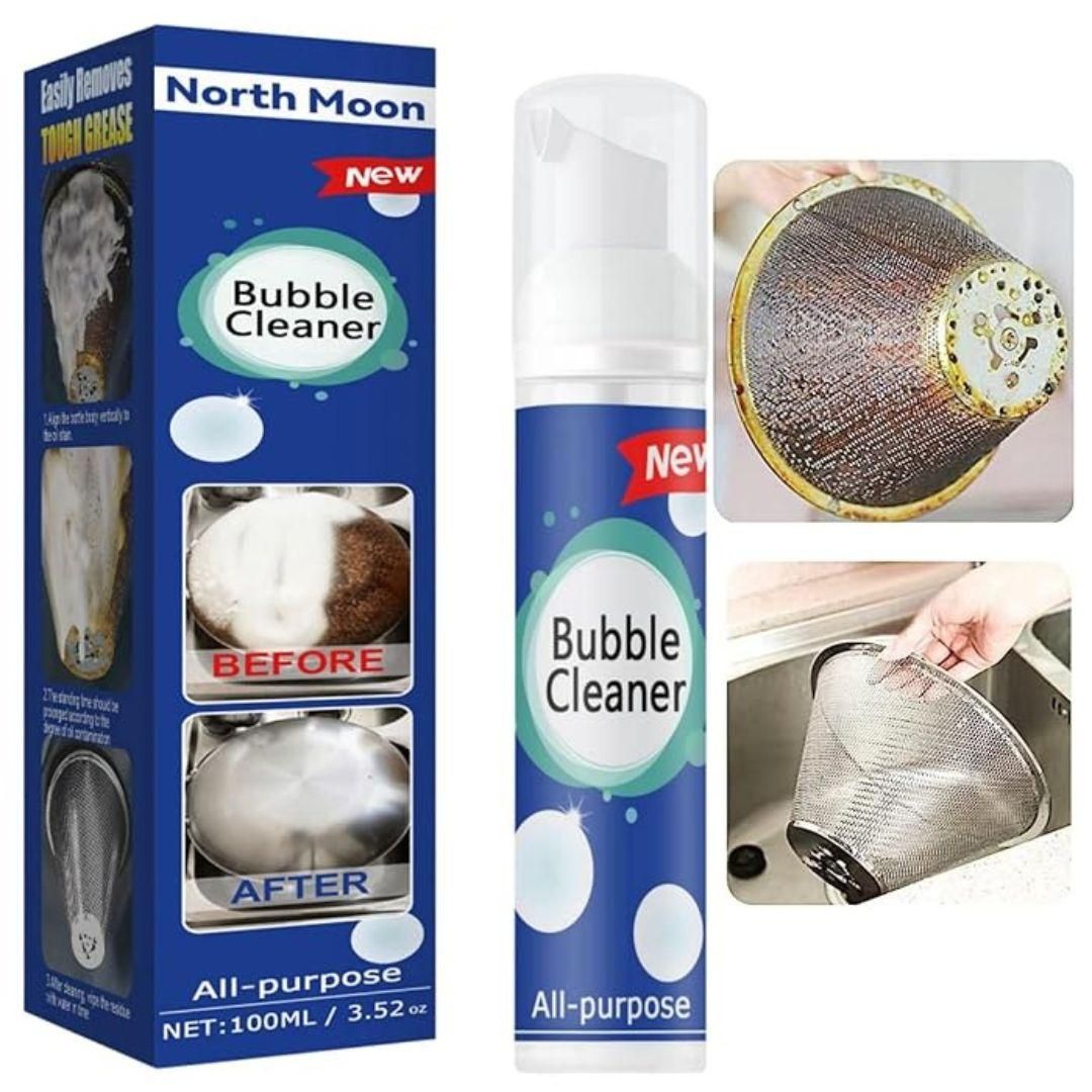 Bubble Cleaner Foam Spray,Kitchen Cleaner Heavy Oil Stain Bubble Cleaner 100ML