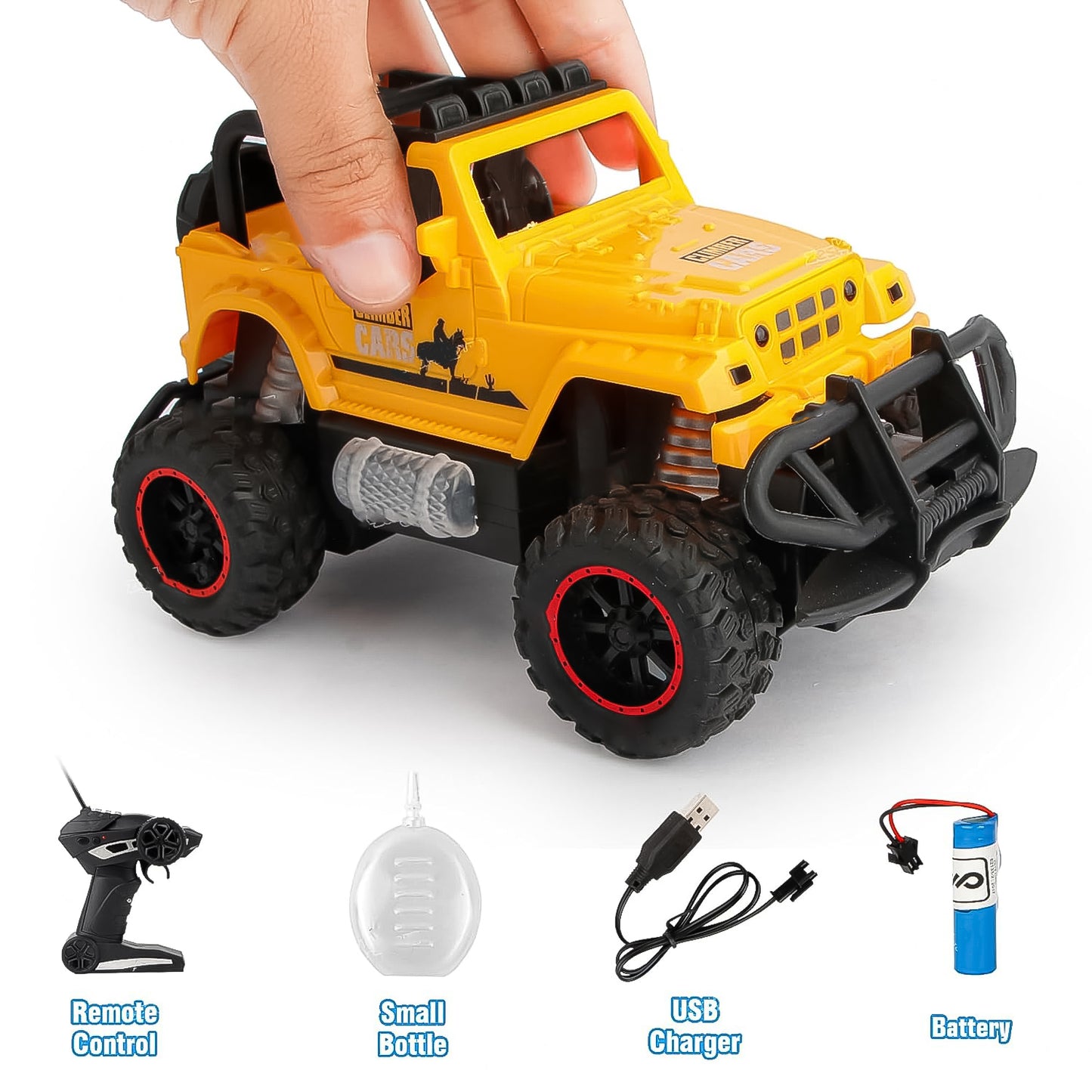 17864 Mist Spray Race Car Toy Off Road Speed Car With Smoke (Water Sprayer Mist With Light) High Strength Climbing Power  Smoke Effect (Color May Vary) Kids