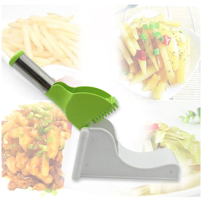 114 Virgin Plastic French Fry Chipser Potato Chipserpotato Slicer With Container