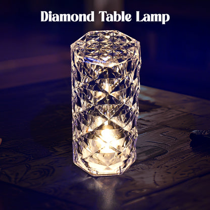 6240 Diamond Table Lamp  Candles For Home Decoration Crystal Candle Lights