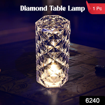 6240 Diamond Table Lamp  Candles For Home Decoration Crystal Candle Lights