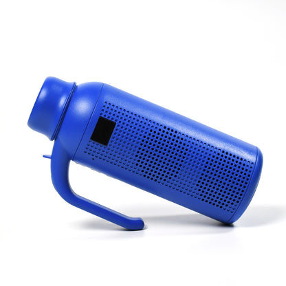 1287  Smart Bluetooth Speaker With Torch Light Wireless Bluetooth Speaker  Night Flash Light Speaker